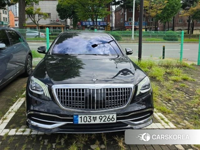 Mercedes-Benz S-Class W222 2019 Черный из Кореи