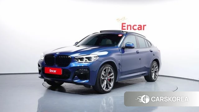 BMW X4 (G02) 2021 Синий из Кореи