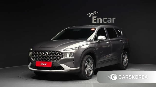 Hyundai The New Santa Fe 2021 Серый из Кореи