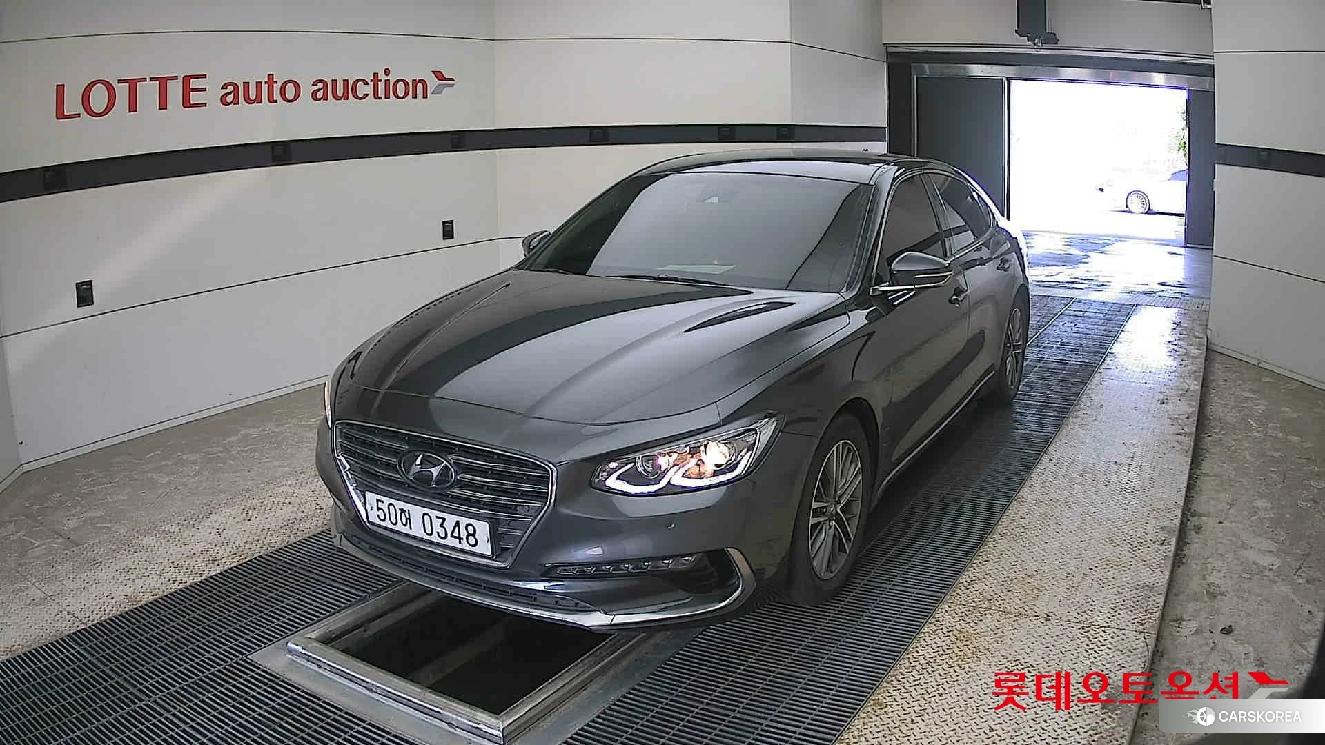 Hyundai Grandeur 2019 Nocturne Gray из Кореи