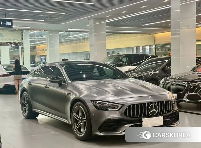 Mercedes-Benz AMG GT 2021 Серебристо-серый из Китая