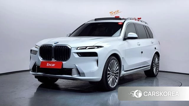 BMW X7 (G07) 2023 Белый из Кореи