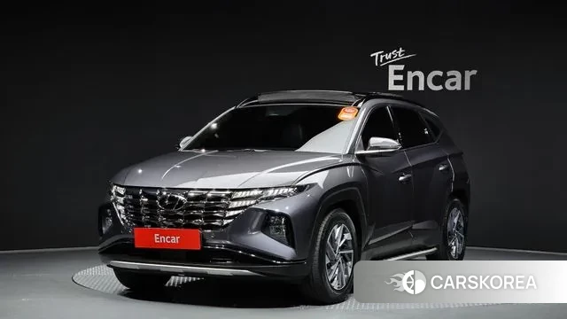 Hyundai Tucson Hybrid (NX4) 2021 Серый из Кореи