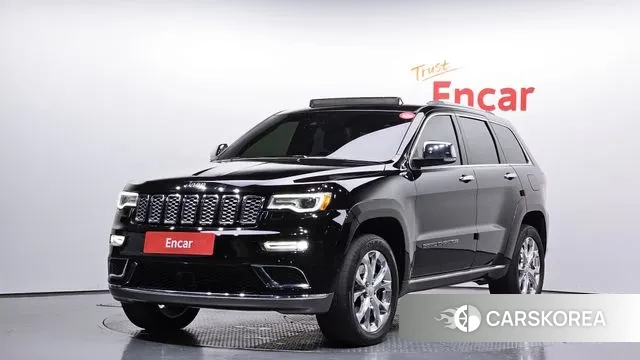Jeep Grand Cherokee 2019 Черный из Кореи