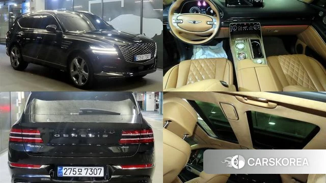 Genesis GV80 2022 Черный из Кореи
