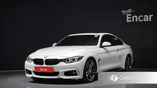 BMW 4 Series (F32) 2018 Белый из Кореи