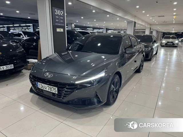 Hyundai Avante (CN7) 2022 Серый из Кореи
