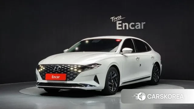 Hyundai The New Grandeur IG Hybrid 2020 Белый из Кореи