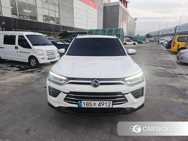 Ssangyong Beautiful Korando 2022 Белый из Кореи