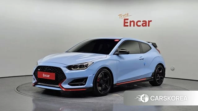 Hyundai Veloster (JS) 2020 Небесно-голубой из Кореи