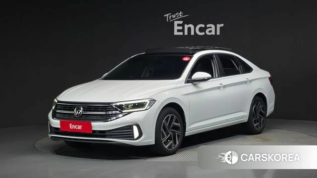 Volkswagen 7th Generation of Jetta 2022 Белый из Кореи