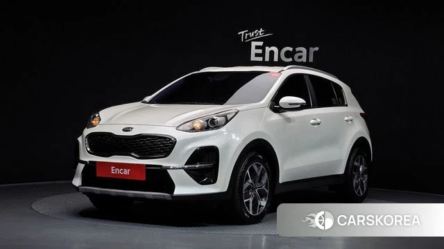 Kia Sportage The Bold 2018 Белый из Кореи