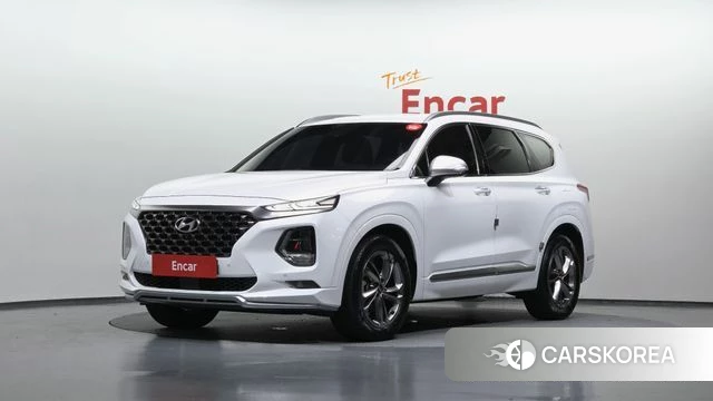 Hyundai Santa Fe TM 2019 Белый из Кореи