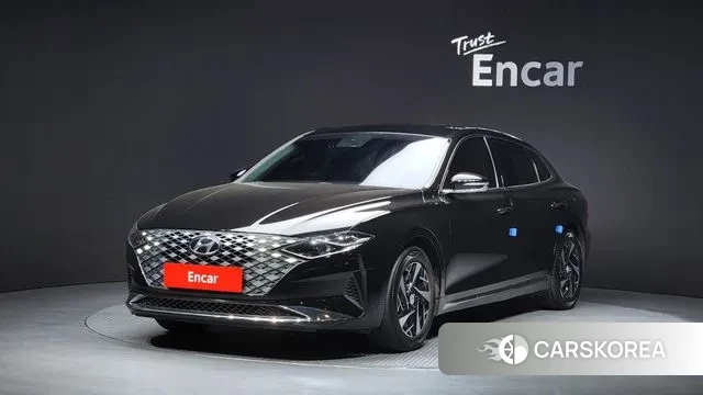 Hyundai The New Grandeur IG Hybrid 2021 Черный из Кореи