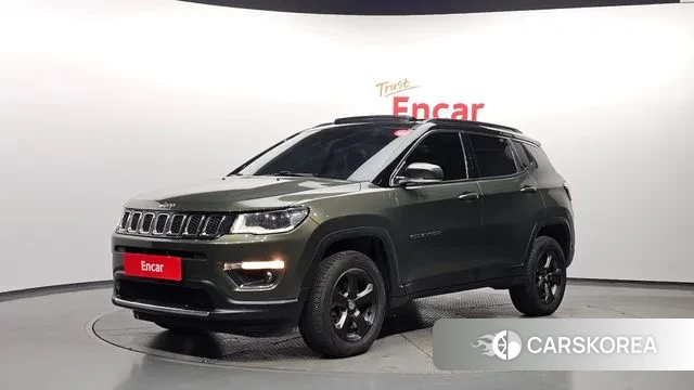 Jeep Compass 2nd Generation 2018 Темно-зеленый из Кореи