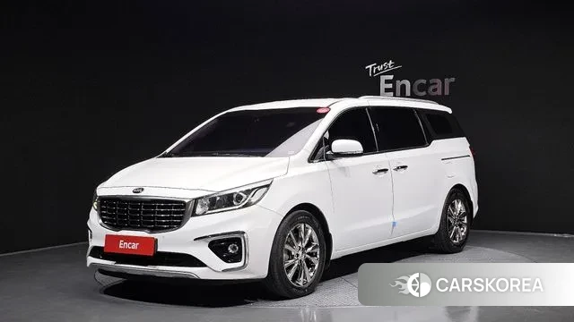 Kia The New Carnival 2018 Белый из Кореи