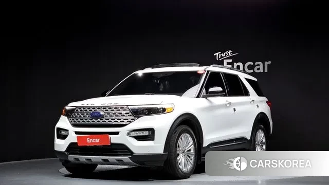 Ford Explorer 6th Generation 2019 Белый из Кореи