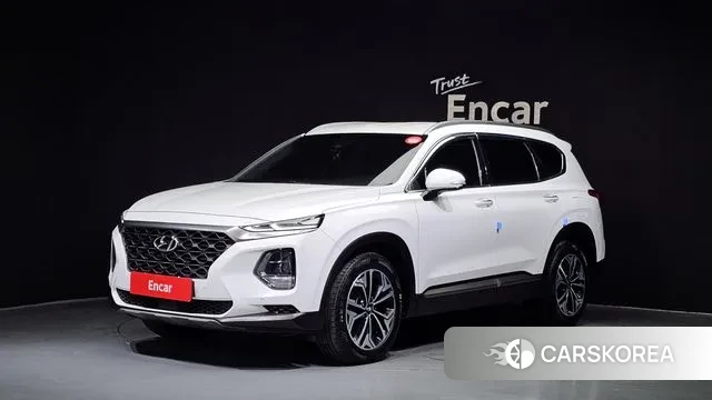 Hyundai Santa Fe TM 2018 Белый из Кореи