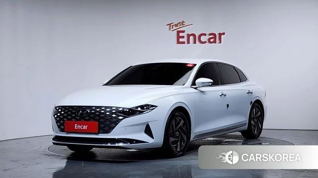 Hyundai The New Grandeur IG Hybrid 2020 Белый из Кореи