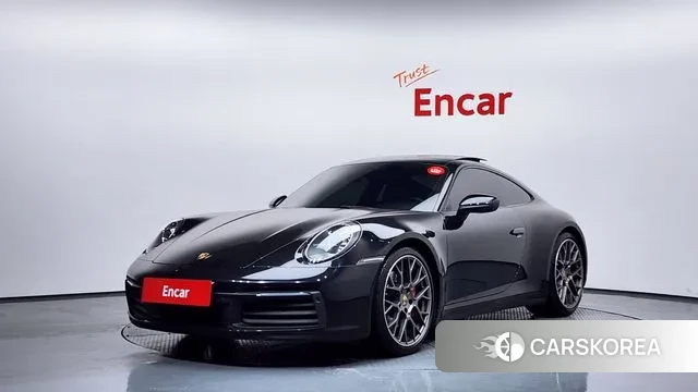 Porsche 911(992) 2020 Черный из Кореи