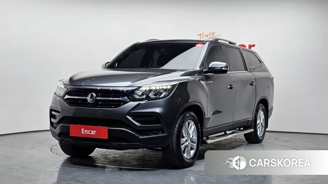 Ssangyong Rexton Sports 2021 Серый из Кореи