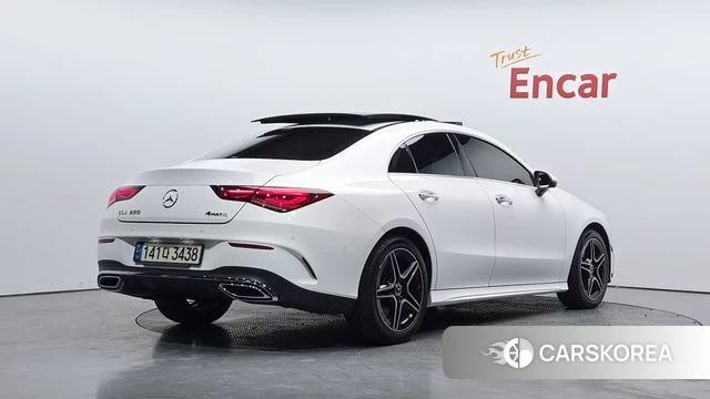 Mercedes-Benz CLA-Class C118 2022 Белый из Кореи