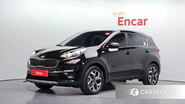 Kia Sportage The Bold 2021 Черный из Кореи