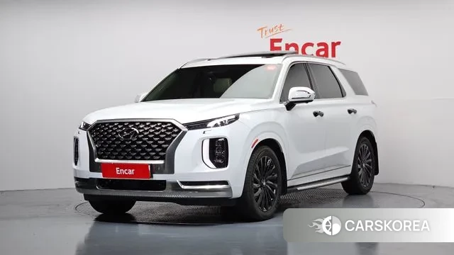 Hyundai Palisade 2021 Белый из Кореи