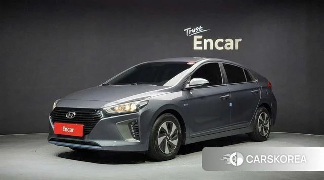 Hyundai Ionic Hybrid 2018 Серый из Кореи