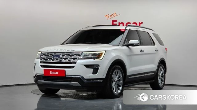 Ford Explorer 2018 Белый из Кореи