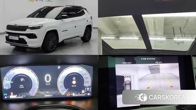 Jeep Compass 2nd Generation 2022 Белый из Кореи