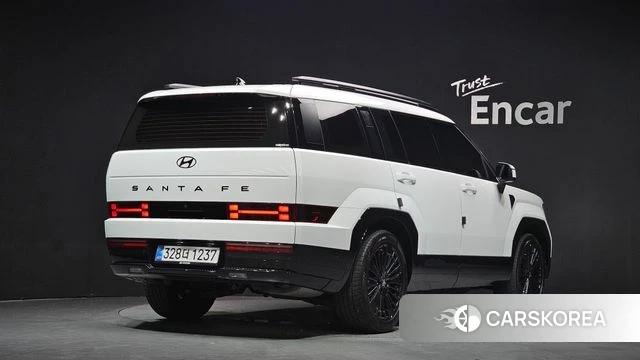 Hyundai Santa Fe (MX5) 2025 Белый из Кореи