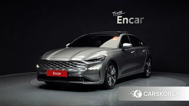 Kia K8 2023 Серебристо-серый из Кореи