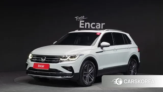 Volkswagen Tiguan second Generation 2023 Белый из Кореи