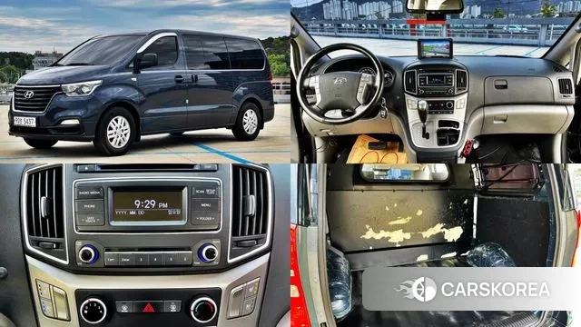 Hyundai The New Grand Starex 2018 Синий из Кореи