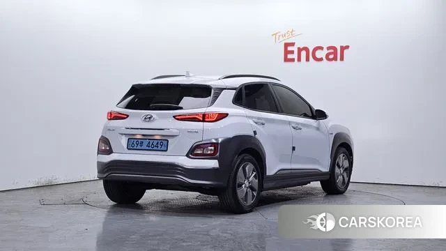 Hyundai Kona Electric 2019 Белый из Кореи