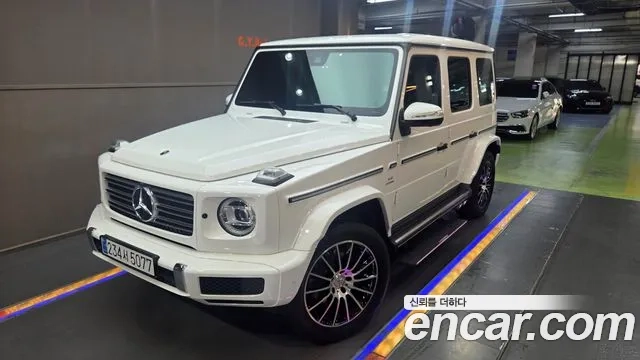 Mercedes-Benz G-Class W463b 2021 Белый из Кореи