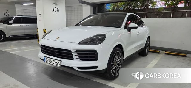Porsche Cayenne (PO536) 2022 Белый из Кореи