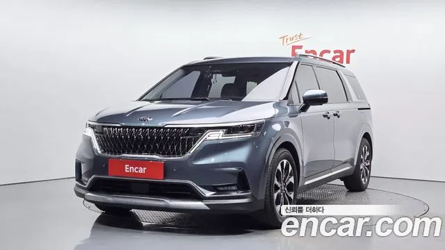 Kia Carnival 4th generation 2020 Синий из Кореи