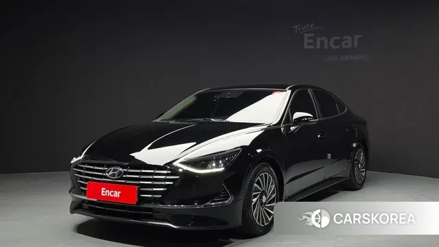Hyundai Sonata Hybrid (DN8) 2023 Черный из Кореи