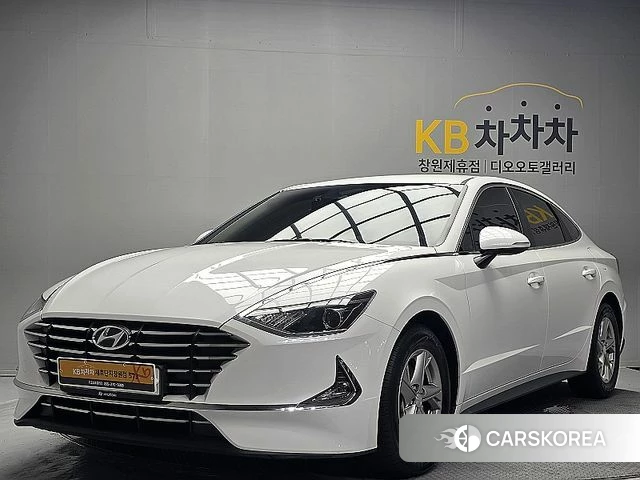 Hyundai Sonata (DN8) 2021 Белый из Кореи