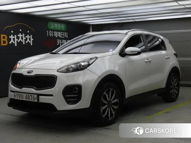 Kia Sportage 4th Generation 2018 Белый из Кореи