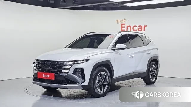 Hyundai The New Tucson Hybrid (NX4) 2025 Белый из Кореи