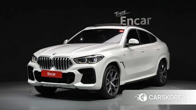 BMW X6 (G06) 2022 Белый из Кореи