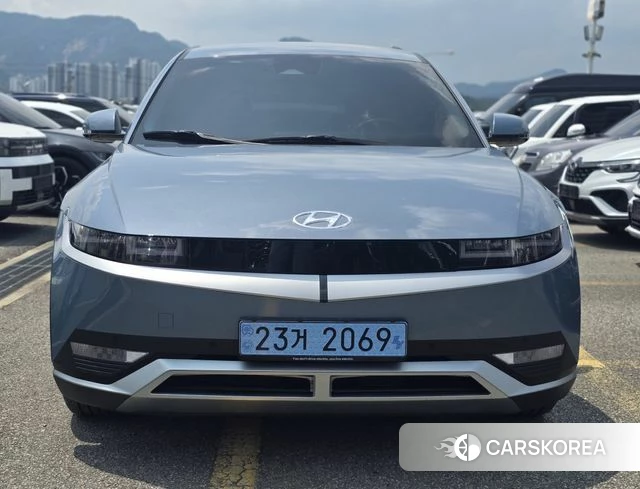 Hyundai Ionic 5 2022 Небесно-голубой из Кореи