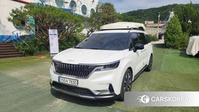 Kia Carnival 4th generation 2023 Белый из Кореи