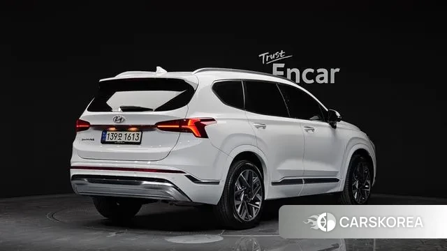 Hyundai The New Santa Fe 2021 Белый из Кореи