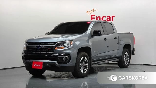 Chevrolet (GM Daewoo) Real New Colorado 2021 Серебристо-серый из Кореи