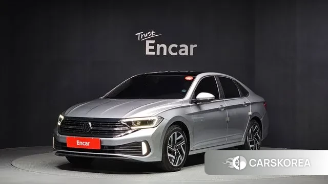 Volkswagen 7th Generation of Jetta 2022 Серебристо-серый из Кореи