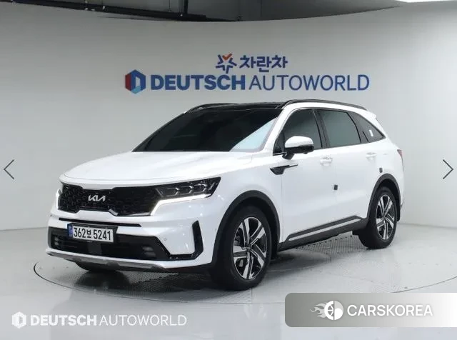 Kia Sorento 4th Generation 2022 Белый из Кореи
